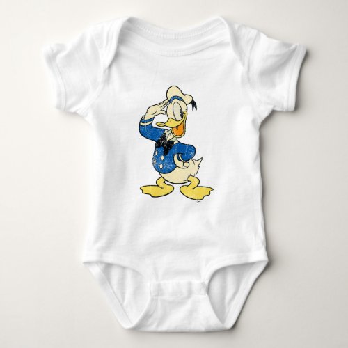 Donald Duck  Vintage Baby Bodysuit