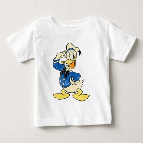 Donald Duck  Vintage Baby T_Shirt