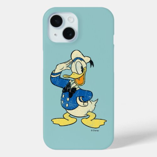 Donald Duck  Vintage iPhone 15 Case