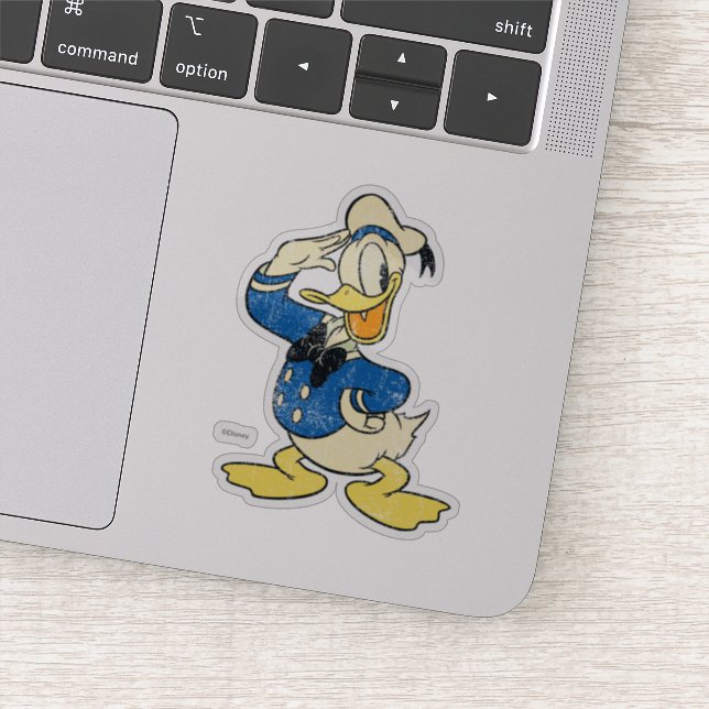 Donald Duck | Vintage Sticker (Detail)