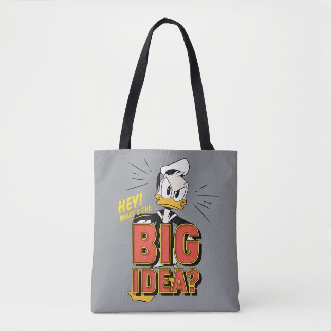 Donald Duck | What's The Big Idea? Tote Bag (Front)