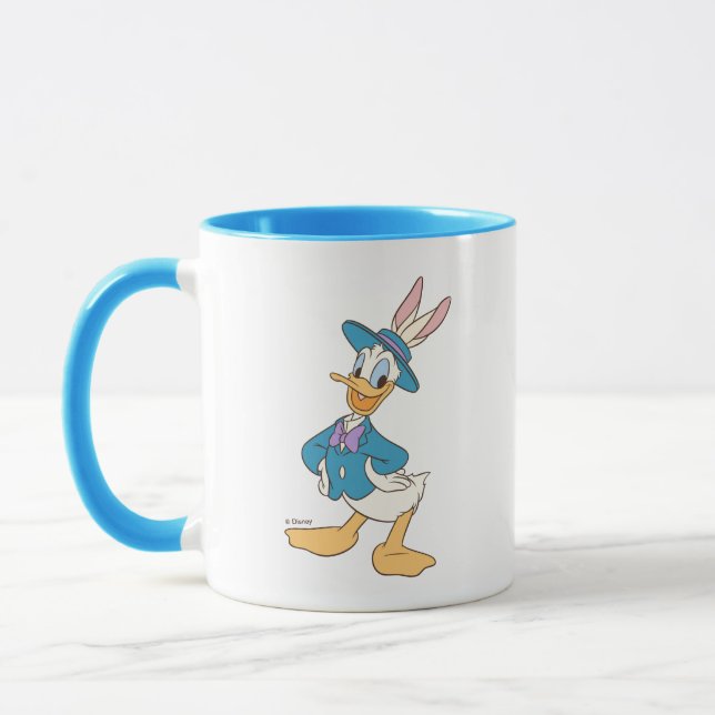 Donald Duck with Easter Bunny Ears Mug (Left)