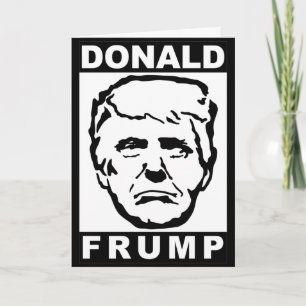 donald frump card