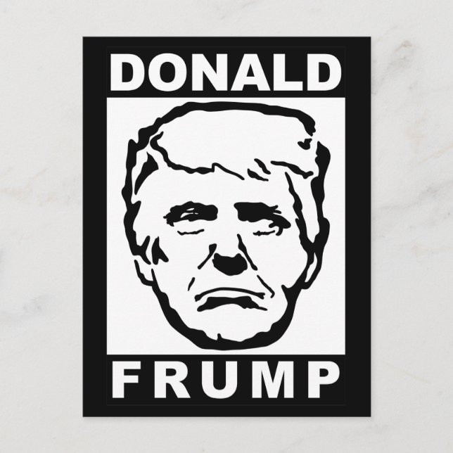 donald frump postcard (Front)