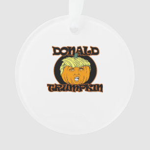 Donald Halloween Costume Trumpkin Ornament