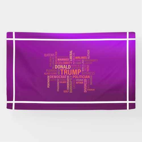 Donald j Trump 2016 Candidate Presidential Banner