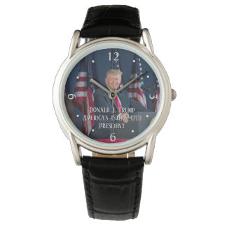 Donald J. Trump 45th and 47th President Keepsake Watch