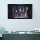 Donald J. Trump 45th President Keepsake Banner (Tradeshow)