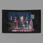 Donald J. Trump 45th President Keepsake Banner
