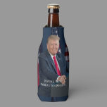Donald J. Trump 45th President Keepsake Bottle Cooler