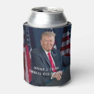 Donald J. Trump 45th President Keepsake Can Cooler