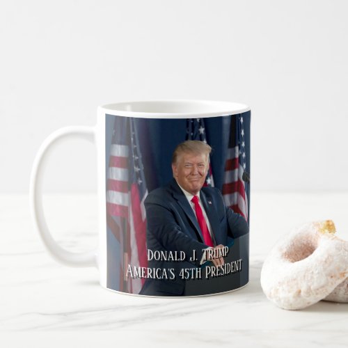 Donald J Trump 45th President Keepsake Coffee Mug