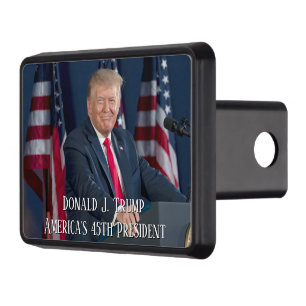 Donald J. Trump 45th President Keepsake Hitch Cover