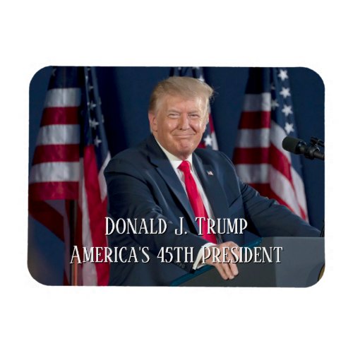 Donald J Trump 45th President Keepsake Magnet