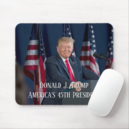 Donald J Trump 45th President Keepsake Mouse Pad