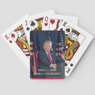 Donald J. Trump 45th President Keepsake Poker Cards