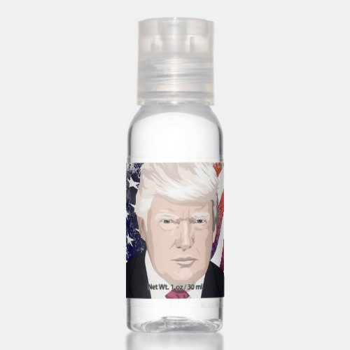Donald J Trump 45th President USA promotional Hand Sanitizer