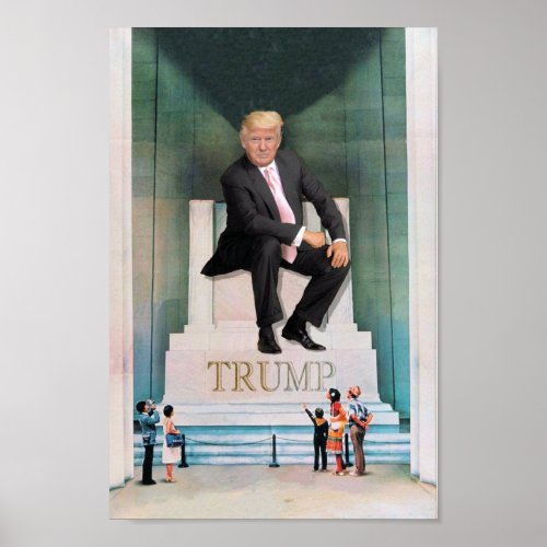 Donald J Trump as he sees himself Poster