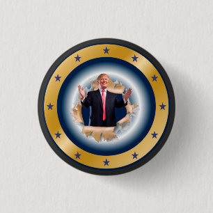 Donald J. Trump ~ Breaking Through ~ 11/3/2020 ~ Button
