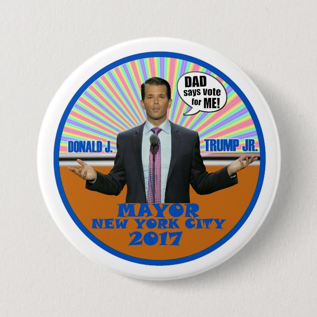 Donald J. Trump, Jr. Button (Front)
