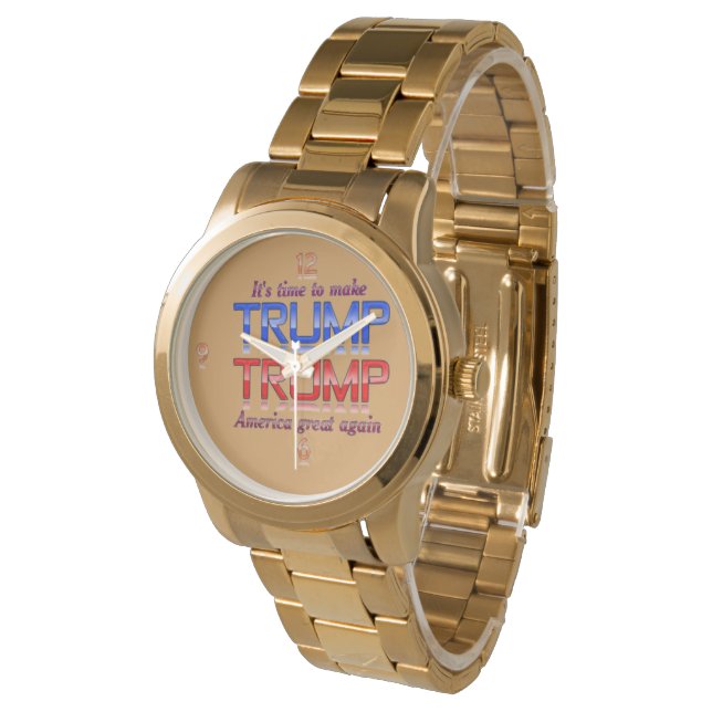 Donald J. Trump watch design by The Kid (Angled)