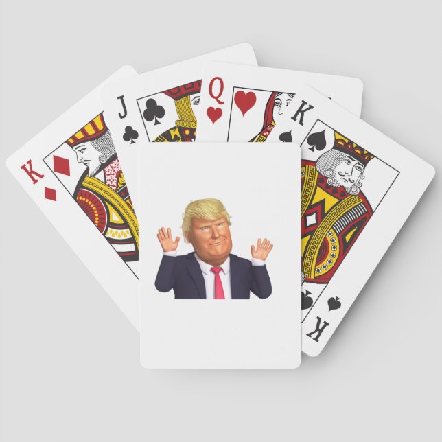 Donald John Trump Classic Playing Cards (Back)
