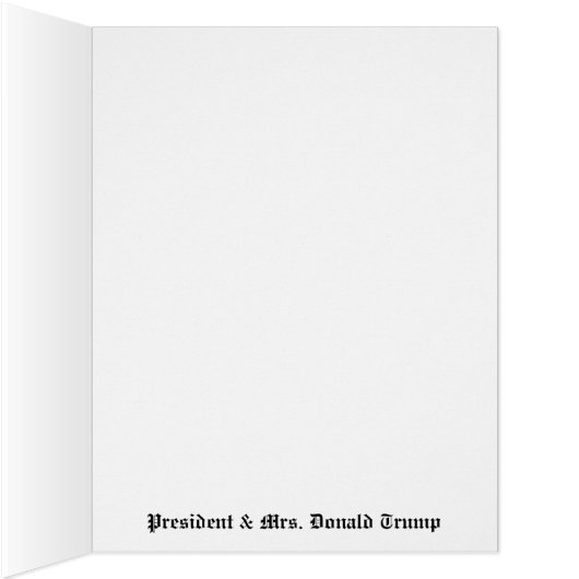 Donald & Melania Trump (Inside (Right))