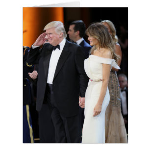 Donald & Melania Trump On Inauguration Day