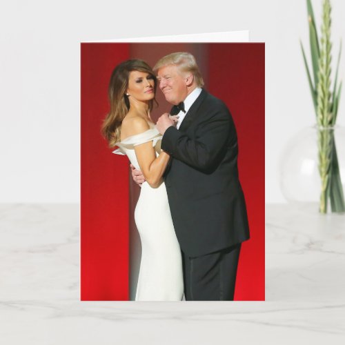 Donald  Melania Trump  The Liberty Ball Card