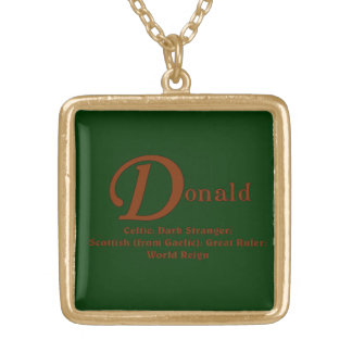 Donald Necklace