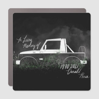 Donald Prince Loving Memory Car Magnent Magnet