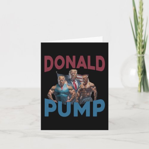 Donald Pump Gift Meme Funny Election  Card