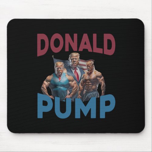 Donald Pump Gift Meme Funny Election  Mouse Pad