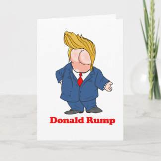 Donald Rump Card