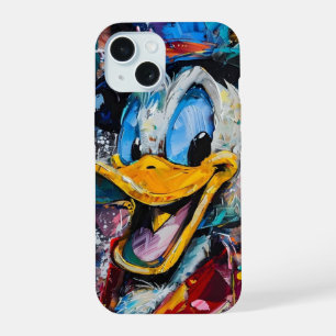 Donald the Duck colorful iPhone 15 case