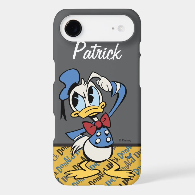 Donald Thinking | Your Name Case-Mate iPhone Case (Back)