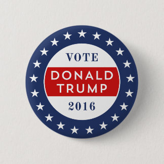Donald Trump 2016 Button