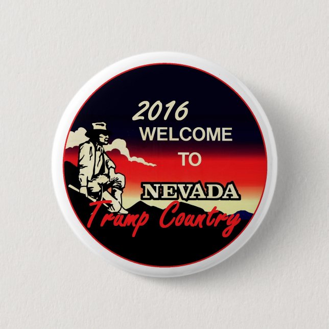 Donald TRUMP 2016 Button (Front)