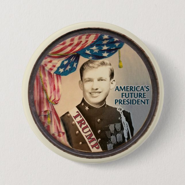 Donald Trump 2016 Button (Front)
