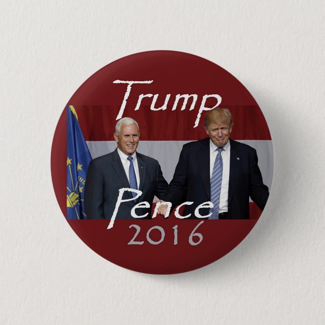 Donald TRUMP 2016 Button (Front)