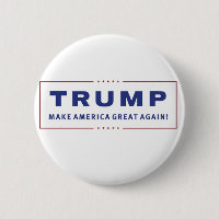 Donald Trump 2016 Campaign Button - 2.25" Round