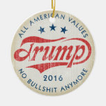 Donald Trump 2016 Ceramic Ornament at Zazzle