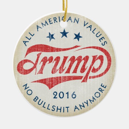 Donald Trump 2016 Ceramic Ornament