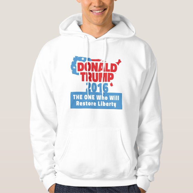 Donald Trump 2016 Hoodie (Front)