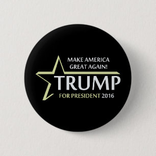 Donald Trump 2016 Pinback Button