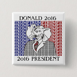 Donald Trump 2016 Pinback Button