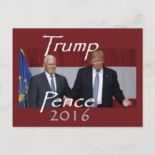 Donald TRUMP 2016 Postcard