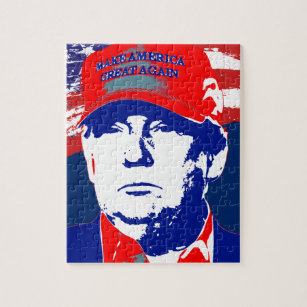 Donald Trump 2016 Presidential Candidate Jigsaw Puzzle