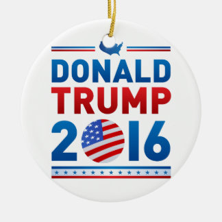 DONALD TRUMP 2016 Presidential Election Ceramic Ornament