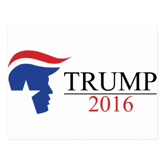 Donald Trump 2016 Presidential Logos Postcard | Zazzle.com